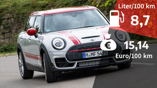 Realverbrauch Mini Clubmann John Cooper Works