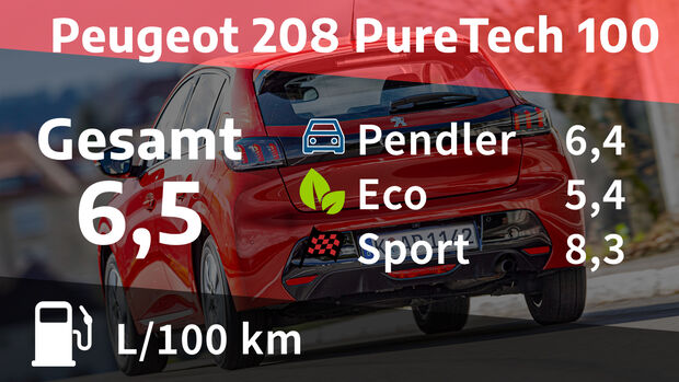 Realverbrauch Peugeot 208