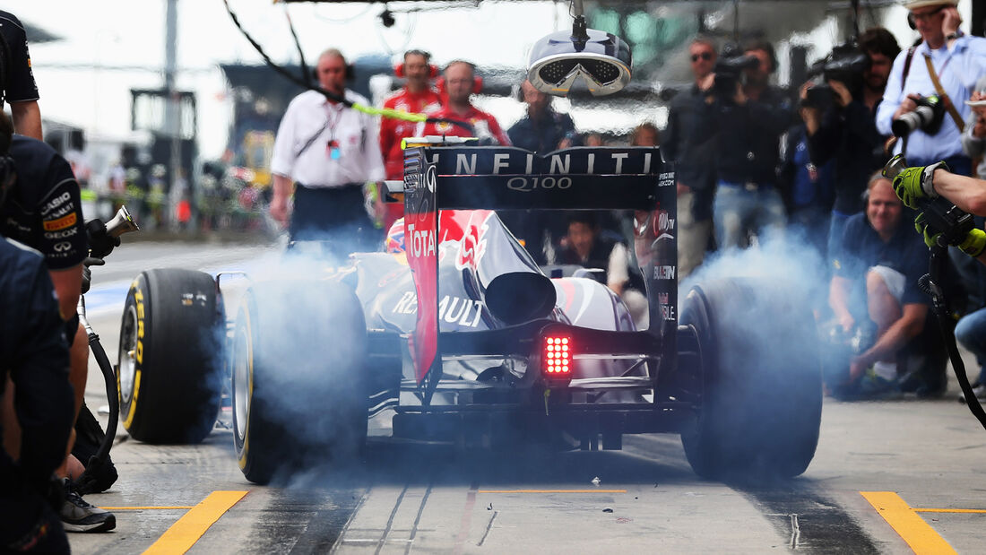 Red Bull - Boxenstopp - Formel 1 2013