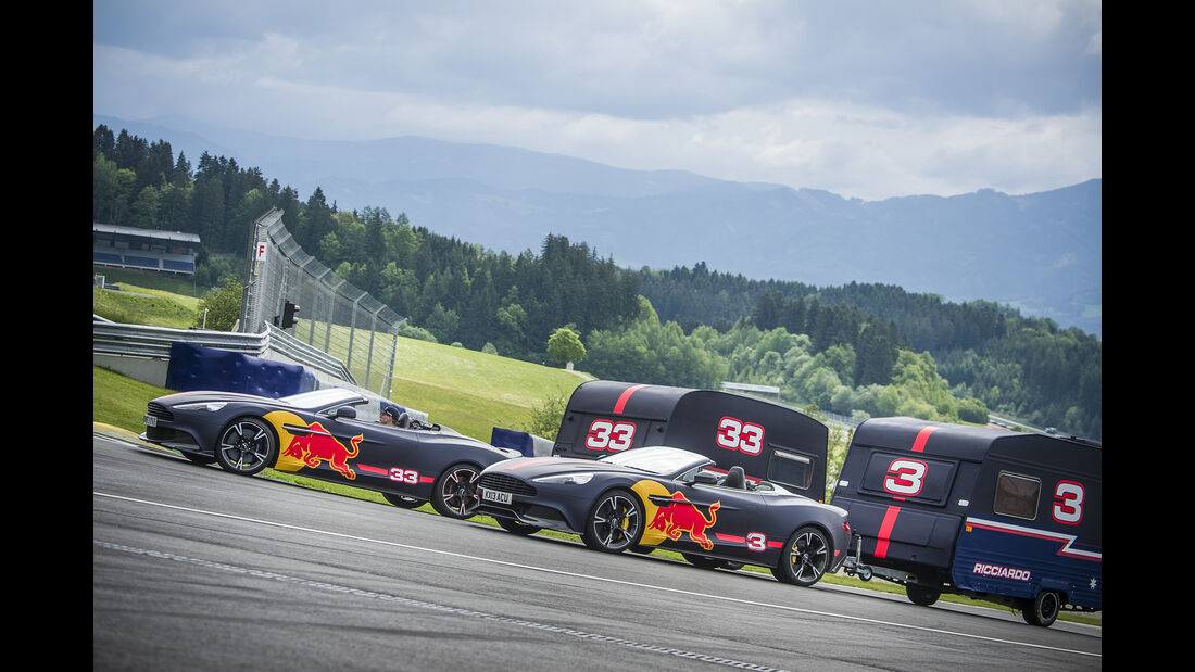 Red Bull - Camping-Rennen - Max Verstappen vs. Daniel Ricciardo - Spielberg - 2017