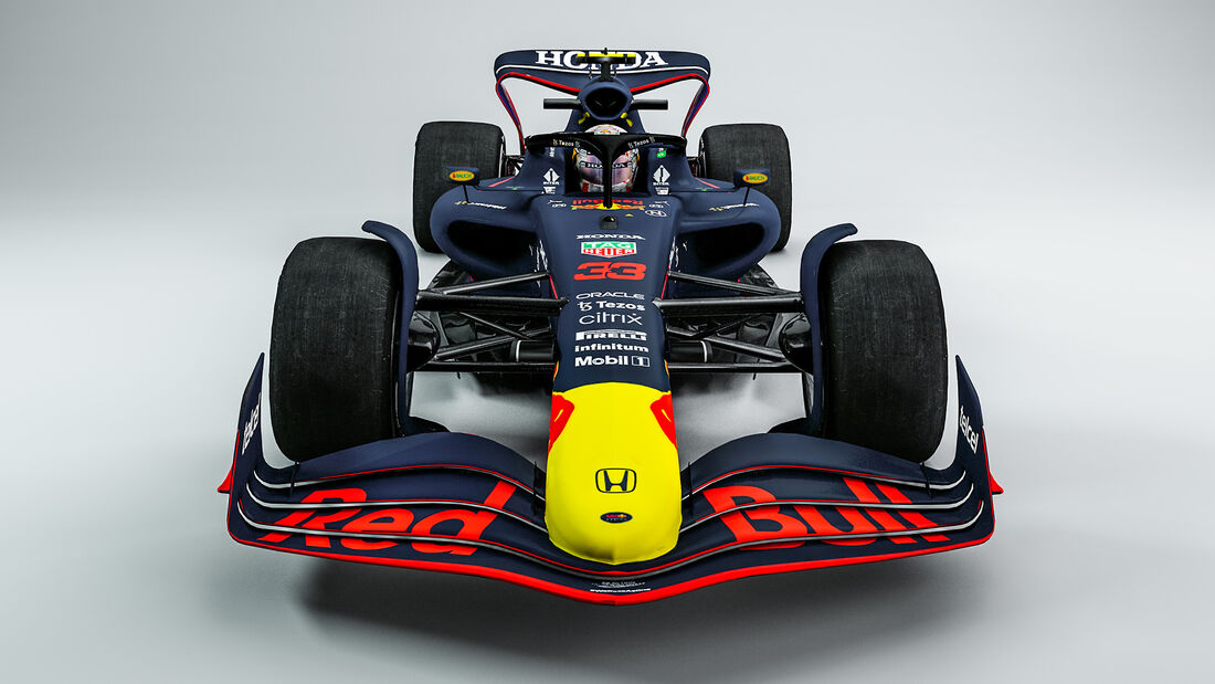 Red Bull - F1-Auto 2022 - Team-Lackierung 