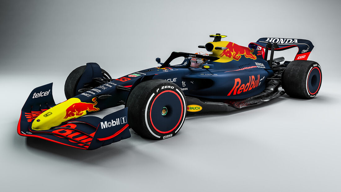 Red Bull - F1-Auto 2022 - Team-Lackierung 