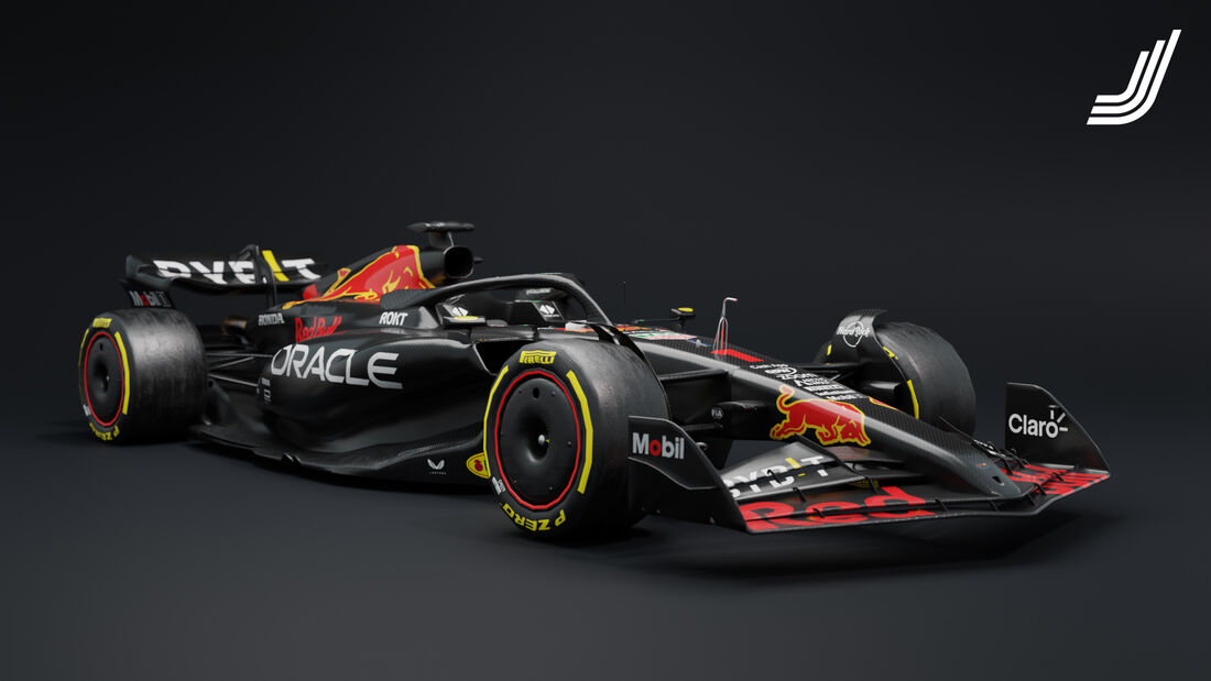 Red Bull - F1-Auto im Carbon-Look - 2023