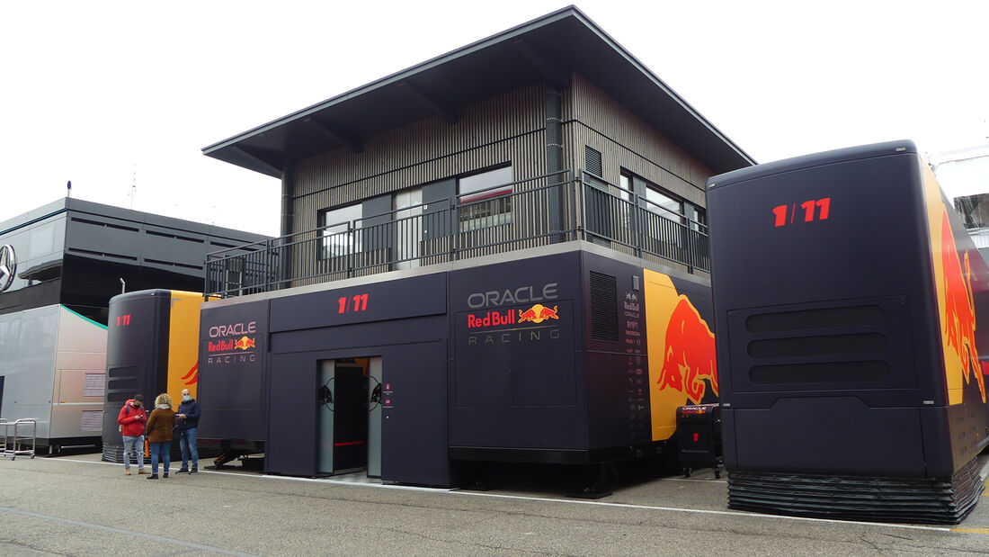 Red Bull - F1-Motorhomes 2022 - GP Emilia-Romagna - Imola