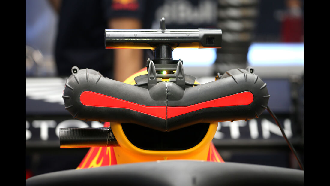 Red Bull - F1-Technik - Lüfter - GP Singapur 2018