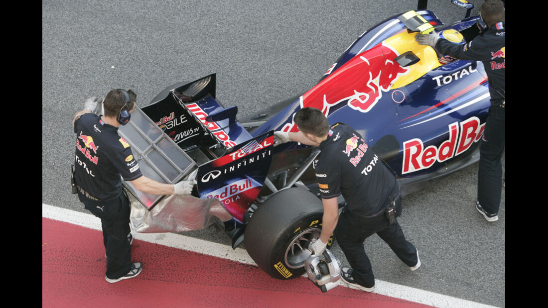 Red Bull F1-Test 2011