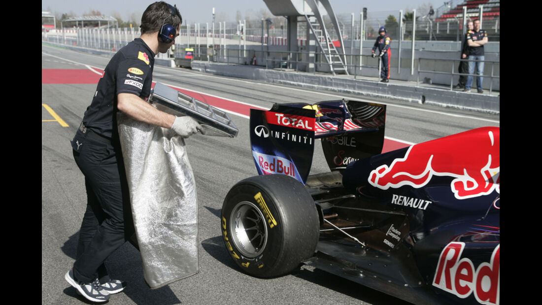 Red Bull F1-Test 2011