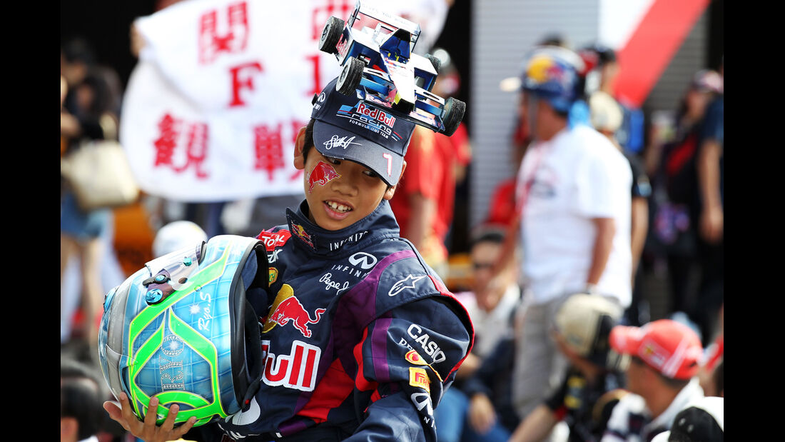 Red Bull-Fan - Formel 1 - GP Japan - 12. Oktober 2013