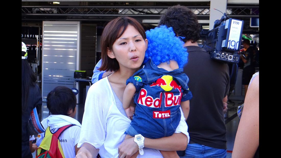 Red Bull-Fan - Formel 1 - GP Japan - Suzuka - 10. Oktober 2013