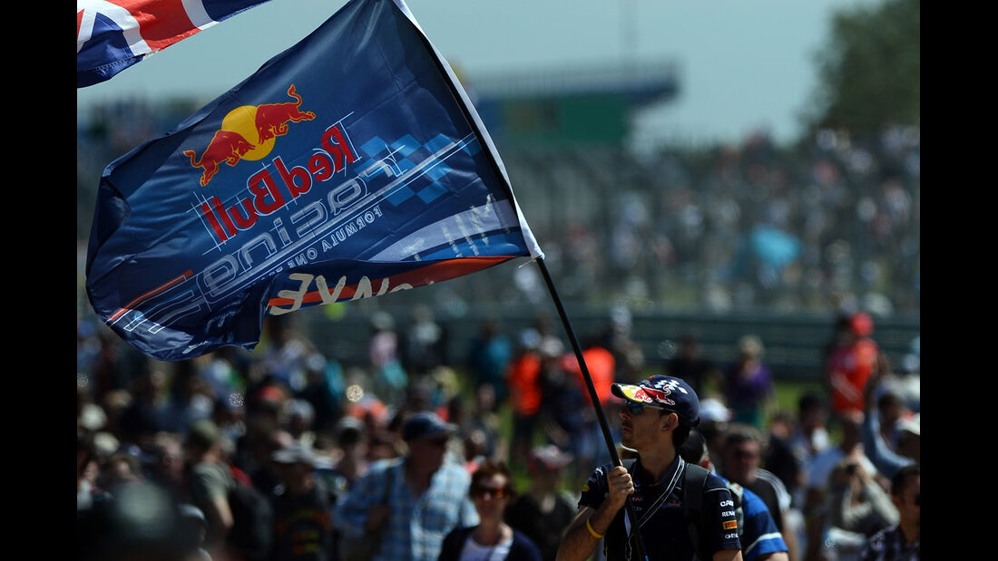 Red Bull Fans  - Formel 1 - GP England - 30. Juni 2013