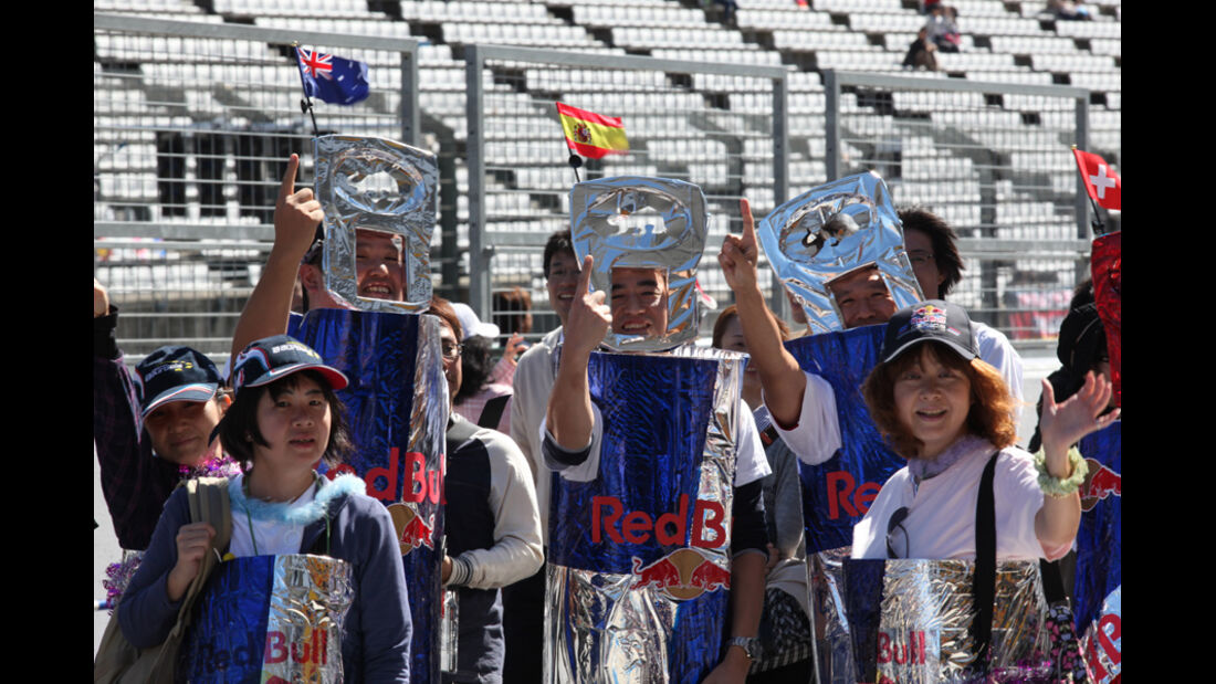 Red Bull-Fans - GP Japan - Suzuka - 6. Oktober 2011