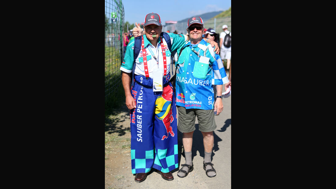 Red Bull-Fans - GP Österreich 2014