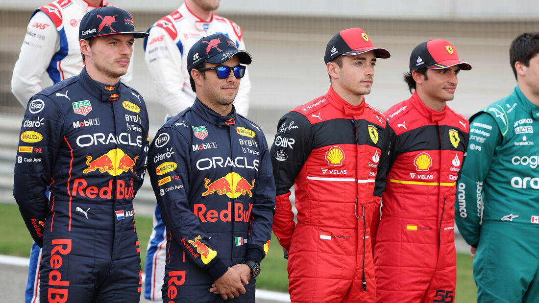 Red Bull - Ferrari - GP Bahrain 2022 - Sakhir - Rennen