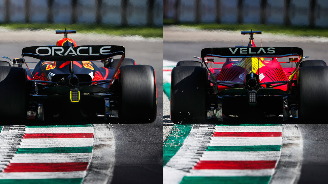 Red Bull - Ferrari - GP Italien 2022 - Monza