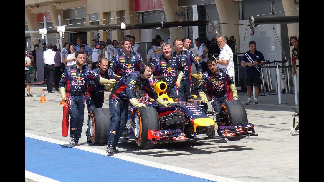 Red Bull - Formel 1 - Bahrain - Test - 1. März 2014