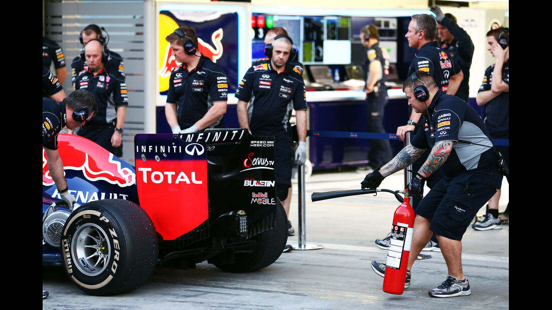 Red Bull - Formel 1 - Bahrain-Test 2014