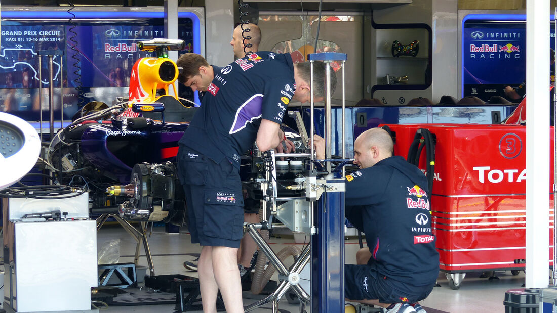 Red Bull - Formel 1 - GP Australien - 13. März 2014