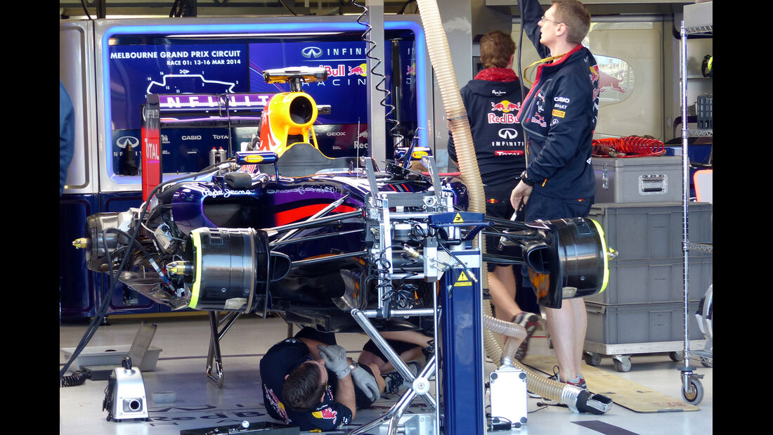Red Bull - Formel 1 - GP Australien - 14. März 2014