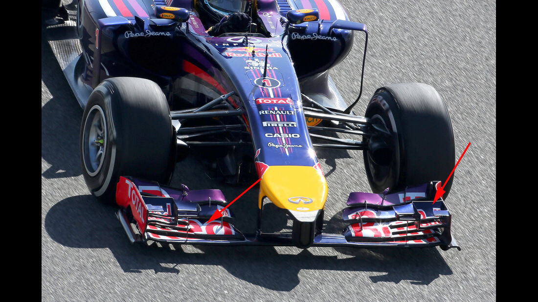 Red Bull - Formel 1 - GP Australien 2014 - Technik