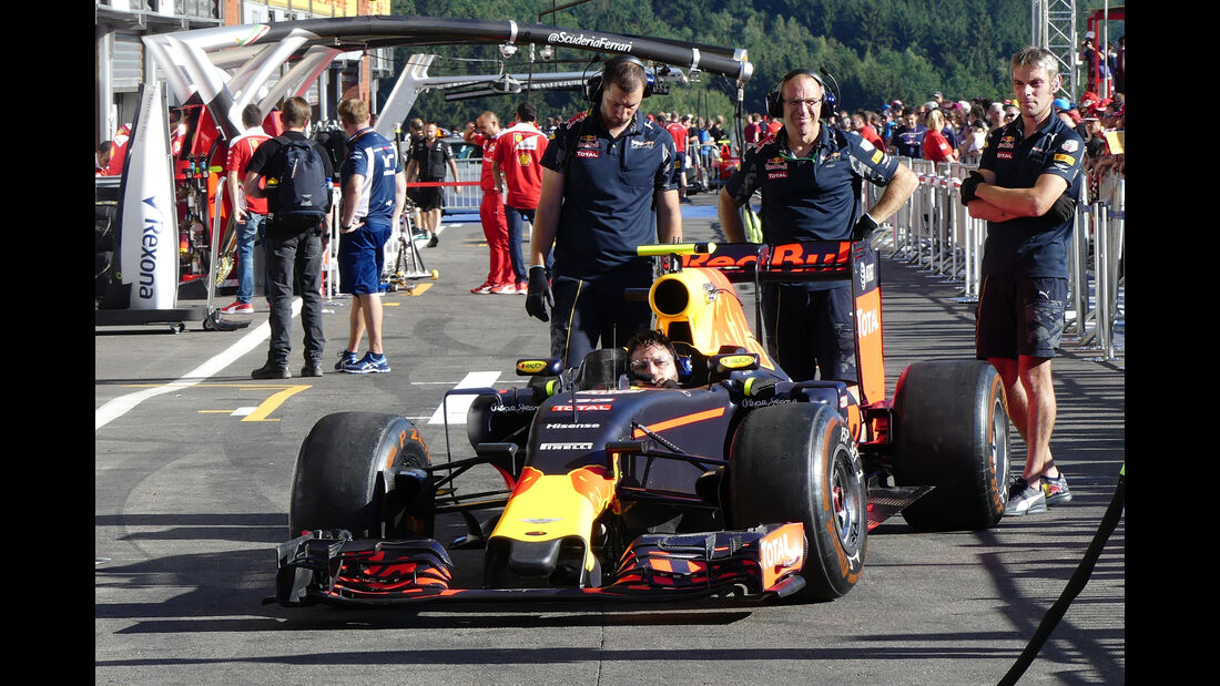 Red Bull - Formel 1 - GP Belgien - Spa-Francorchamps - 25. August 2016