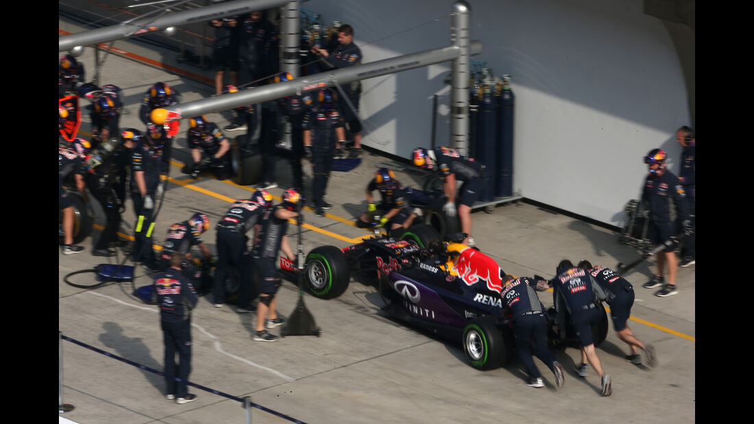 Red Bull - Formel 1 - GP China - Shanghai - 10. April 2015