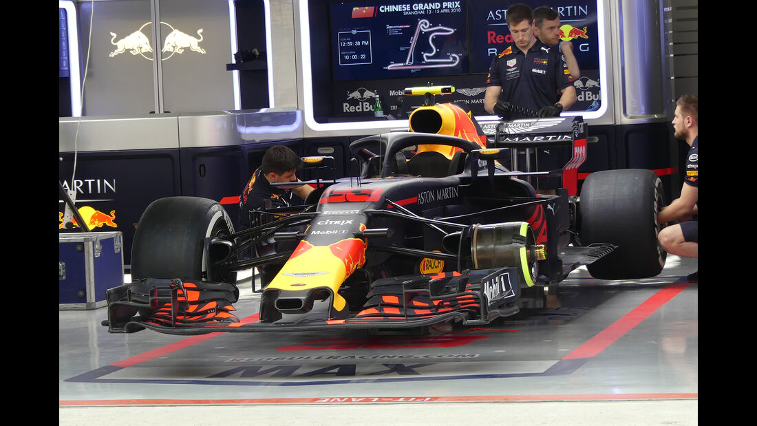 Red Bull - Formel 1 - GP China - Shanghai - 12. April 2018