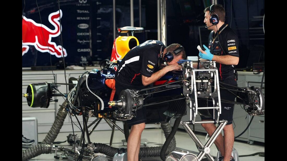 Red Bull - Formel 1 - GP Indien - 25. Oktober 2012