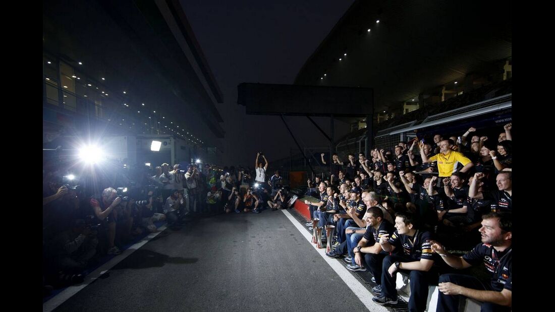 Red Bull - Formel 1 - GP Indien - 28. Oktober 2012