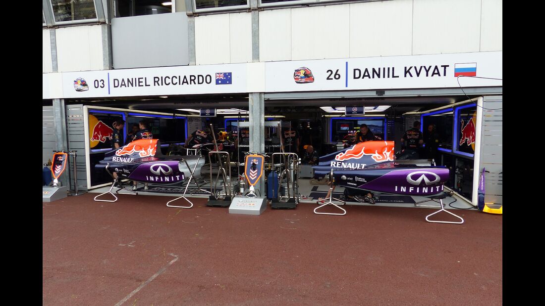 Red Bull  - Formel 1 - GP Monaco - Donnerstag - 21. Mai 2015
