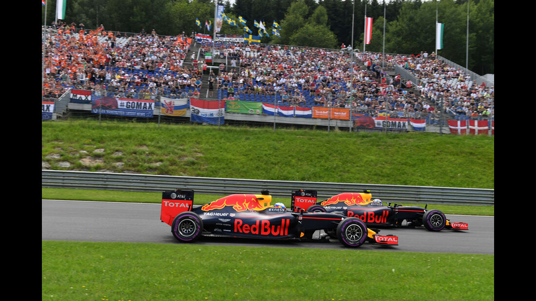 Red Bull - Formel 1 - GP Österreich - 2. Juli 2016