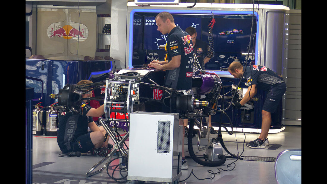 Red Bull - Formel 1 - GP Russland - Sochi - Donnerstag - 8.10.2015