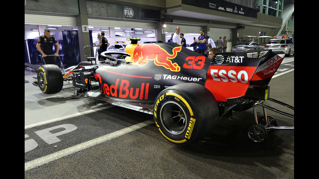 Red Bull - Formel 1 - GP Singapur - 13. September 2018