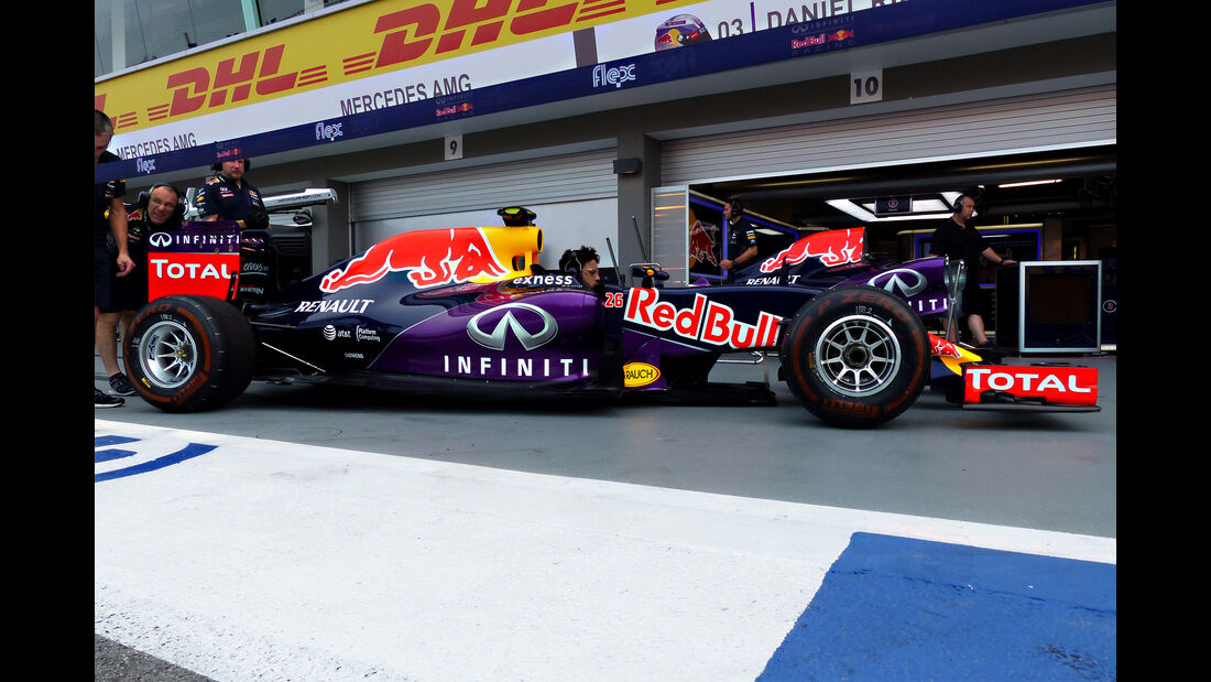 Red Bull - Formel 1 - GP Singapur - 20. September 2015