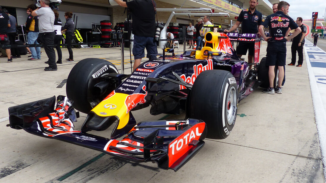 Red Bull - Formel 1 - GP USA - Austin - 22. Oktober 2015