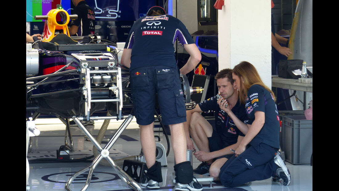 Red Bull - Formel 1 - GP Ungarn - 24. Juli 2014