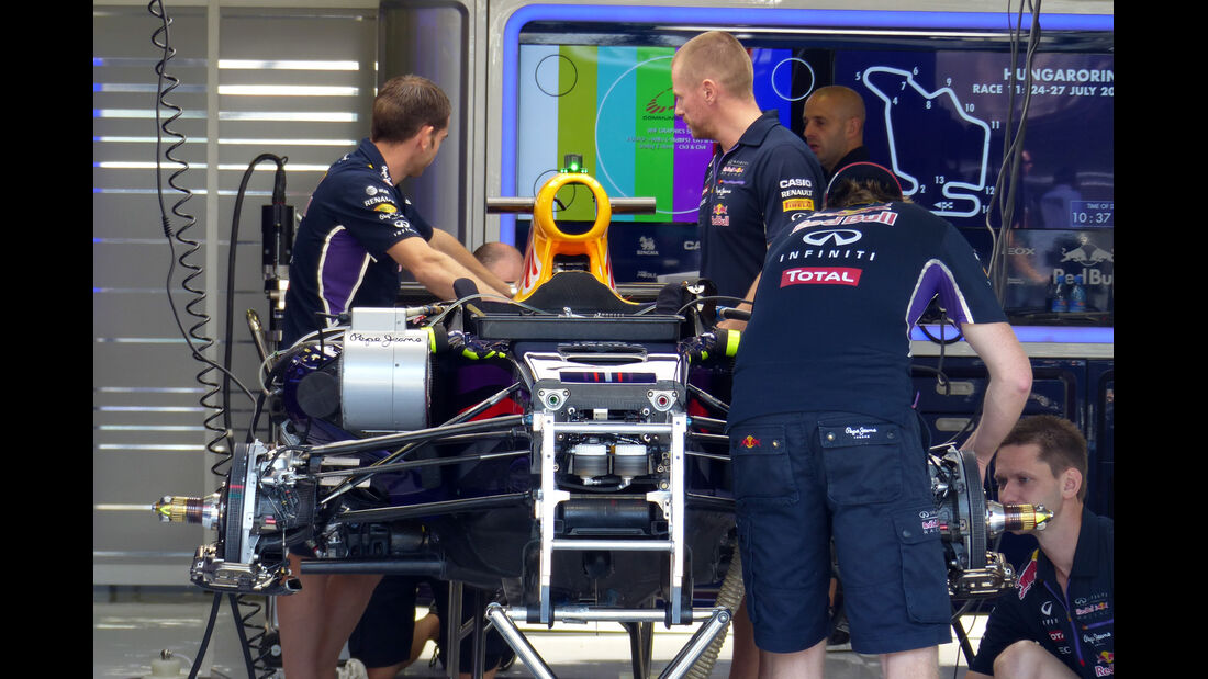 Red Bull - Formel 1 - GP Ungarn - 24. Juli 2014