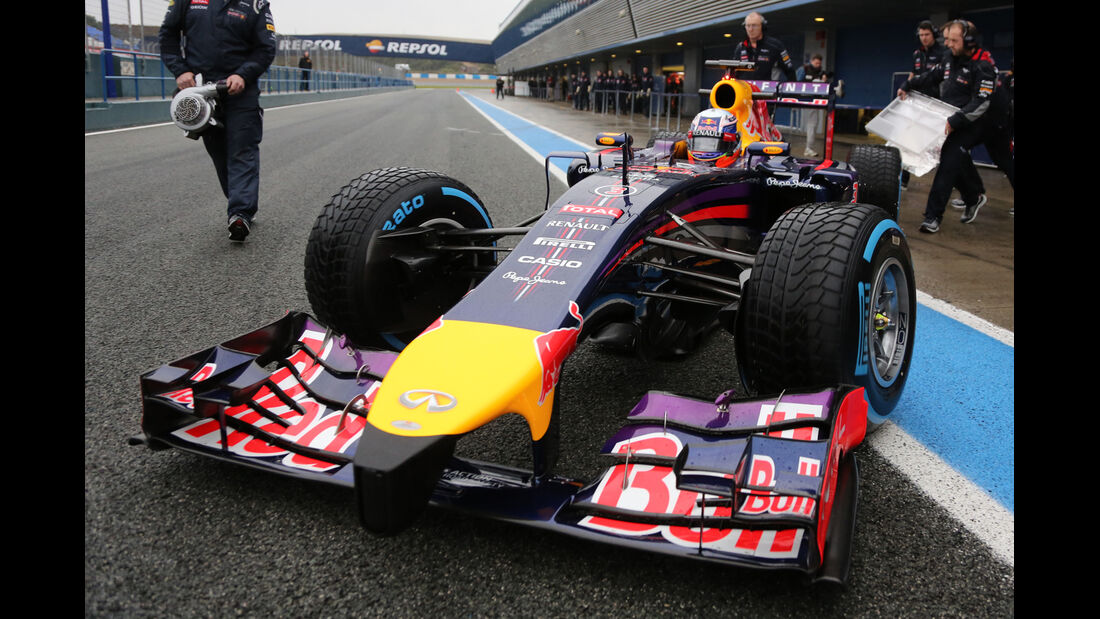 Red Bull - Formel 1 - Jerez-Test 2014