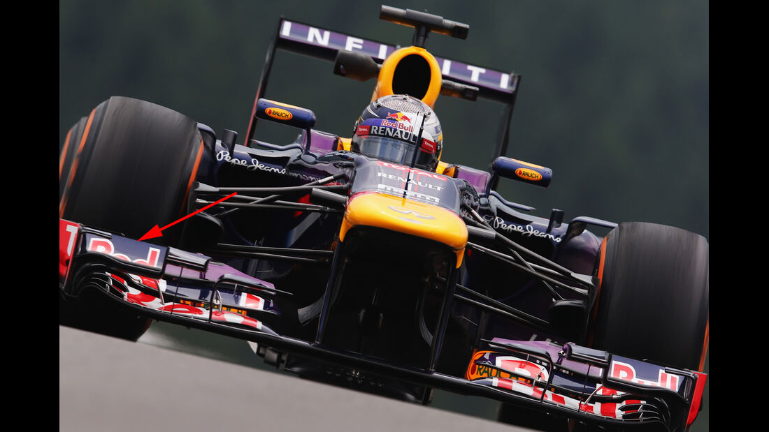 Red Bull - Formel 1-Technik - GP Belgien 2013