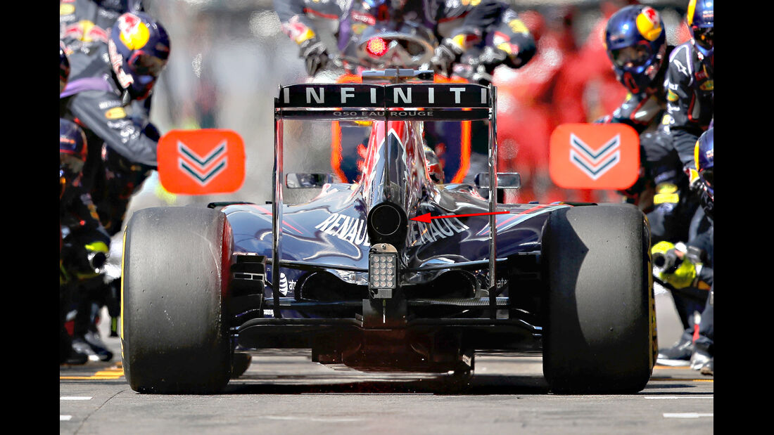 Red Bull - Formel 1 - Technik - GP Belgien 2014