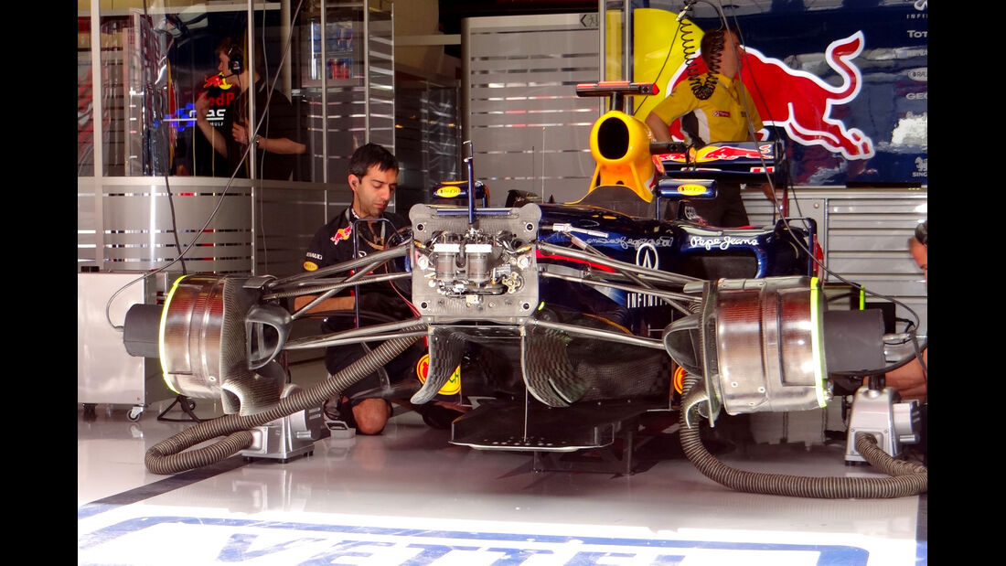 Red Bull Formel 1 Technik GP Spanien 2012