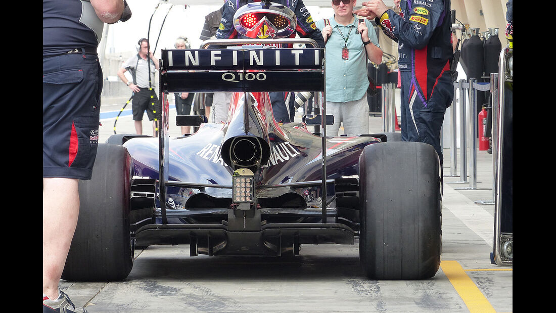 Red Bull -  Formel 1 - Test - Bahrain - 28. Februar 2014