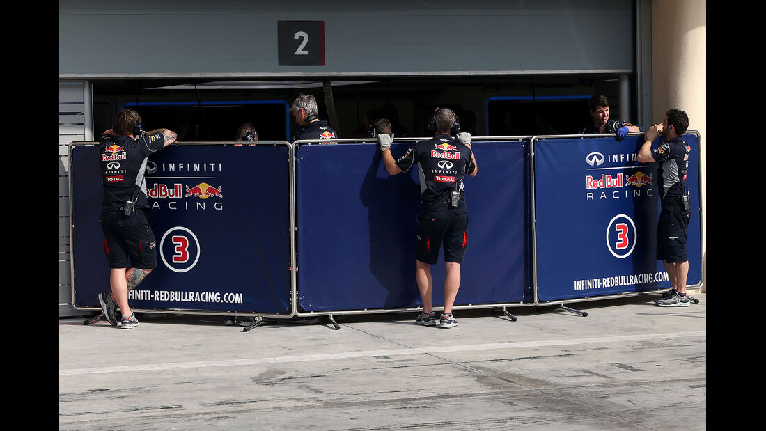 Red Bull - Formel 1 - Test - Bahrain - 28. Februar 2014
