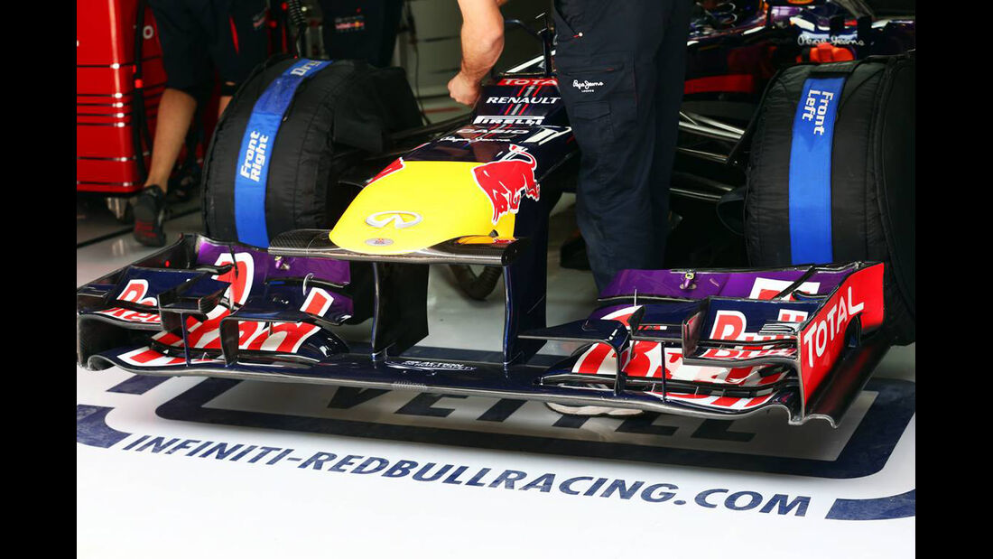 Red Bull Frontflügel - Formel 1 - GP China - 12. April 2013