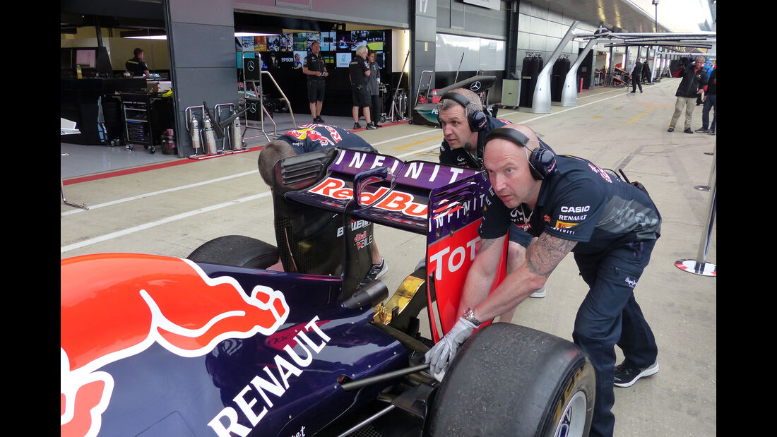 Red Bull - GP England - Silverstone - Donnerstag - 2.7.2015