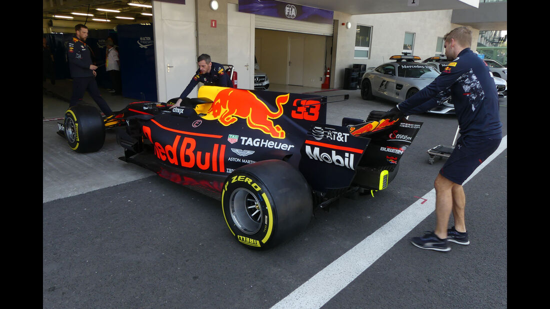 Red Bull - GP Mexiko - Formel 1 - Donnerstag - 26.10.2017