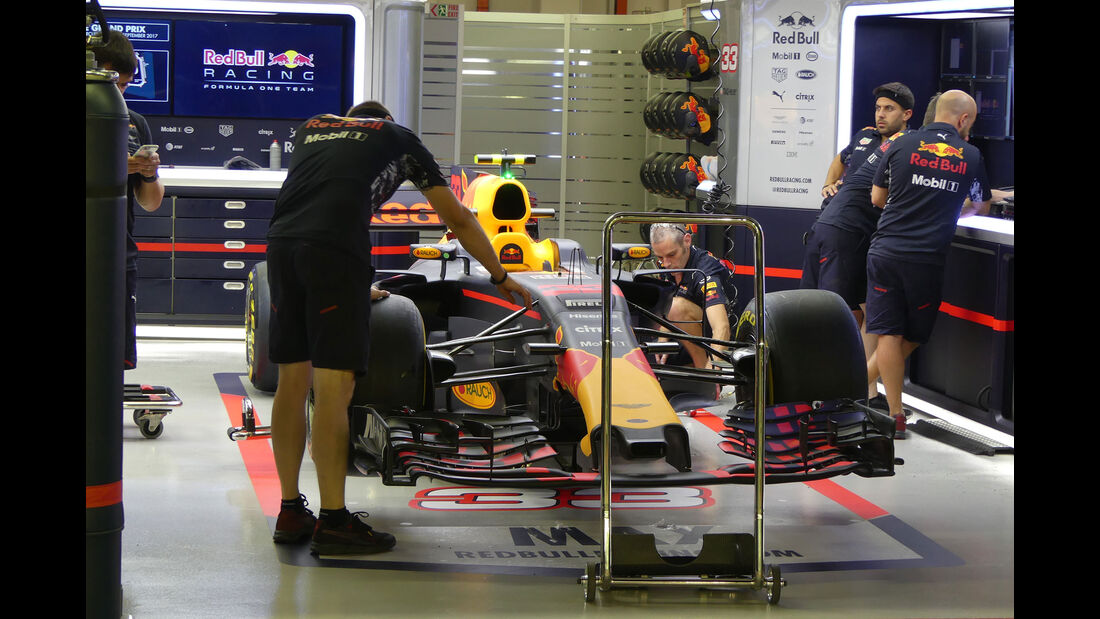 Red Bull - GP Singapur - Formel 1 - Donnerstag - 14.9.2017