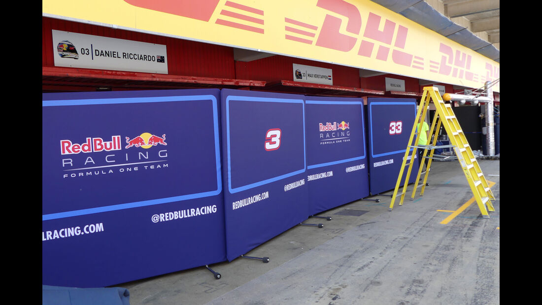 Red Bull - GP Spanien - Circuit de Barcelona-Catalunya - Mittwoch - 11. Mai 2016