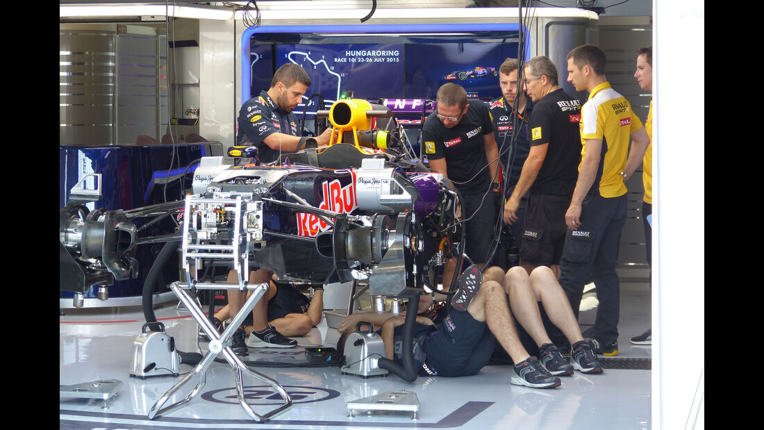 Red Bull - GP Ungarn - Budapest - Donnerstag - 23.7.2015