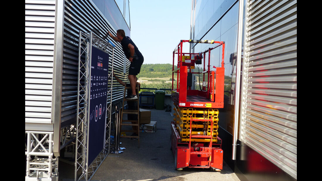 Red Bull - GP Ungarn - Budapest - Mittwoch - 22.7.2015