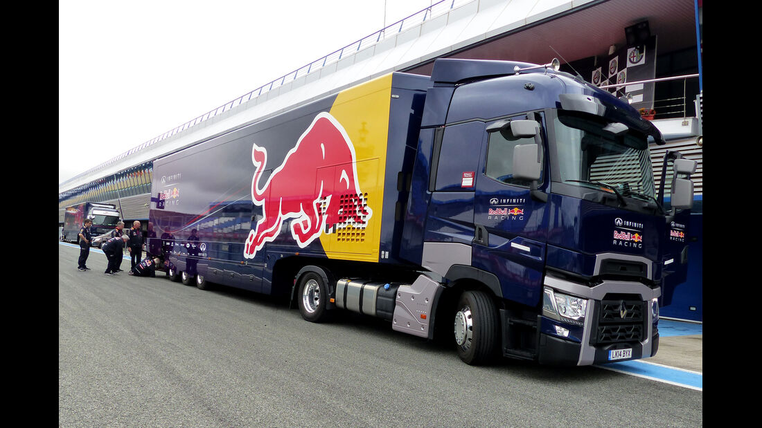 Red Bull - Impressionen - Jerez - Formel 1-Test - 30. Januar 2015